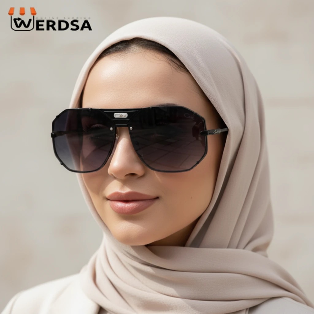  عینک افتابی زنانه مدل 18138 کد 1497 